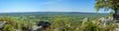 Stouts Point at Petit Jean State Park, Arkansas  offering beautiful panoramic view of the Arkansas river valley