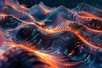 Digital Transformation, System Engineering and Programming Abstract Background AI Generated Illustration