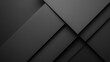 © Elchin Abilov - Minimalistic black dynamic background with diagonal lines, abstract dark geometric shape from paper with soft shadows background, top view, flat lay