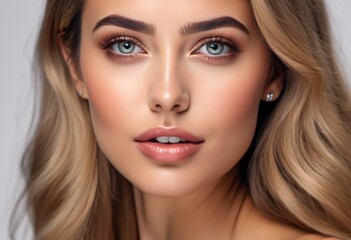  A Portrait Of Breathtakingly Gorgeous, Exotic, Beautiful Woman.
