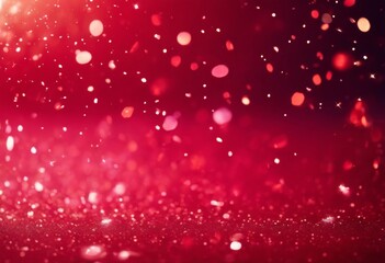 Wall Mural - 'falling particle red magic background shiny bokeh background. confetti light. valentines particles.