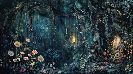 Enchanted weavers create tapestries that seem to come alive with intricate depictions of the fey realm utilizing threads made from . .