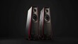 Immerse in the symphony of sound with the majestic Big 4 loudspeaker, draped in captivating, deep hues of beautiful dark colors