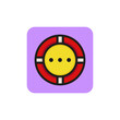 Line icon of lifebuoy. Assistance, rescue, emergency. Help concept. Can be used for topics like travel, internet, vacation