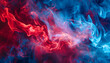 © KSeeD Art - Red and blue flame background