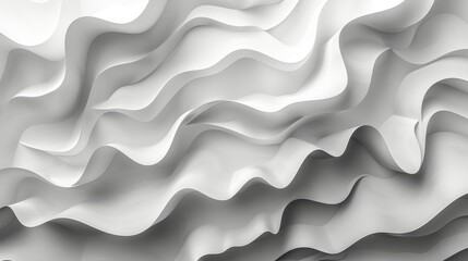 Poster - A simple geometric texture design of white and gray lines with light and shadow. This is suitable for covers, posters, advertising, banners, websites, and presentations.