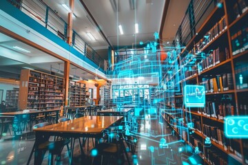 library into a digital hub of knowledge