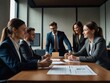 © Rahmat  - business people in a meeting, business team working together, business people working together, professional corporate setting depicting team manager