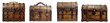 © PNGSTOCK - Medieval Treasure Chest Set. png set