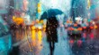Unsichtbar in der Stadt: Das Geheimnis des Regenschirms