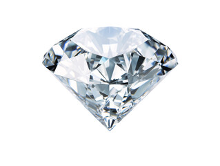 a diamond on a white background