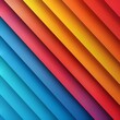 Create a seamless pattern of diagonal stripes in rainbow colors with soft gradients.