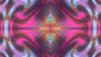 Wall Mural - nebula color smoke abstract illustration