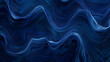 broad banner size, fuzzy colours wave pattern with noise texture, and a dark blue, grainy gradient background
