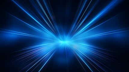 Radial blue light through the tunnel glowing in the darkness for print designs templates, Advertising materials, Email Newsletters, Header webs, e commerce signs retail shopping, advertisement busines