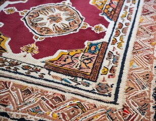 oriental carpet texture material decoration 