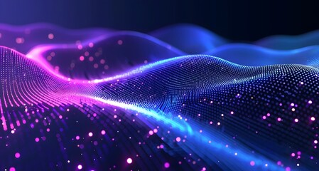 Wall Mural - big data abstract vector background. bigdata visualization