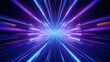 © Gary - Radial blue and pruple light through the tunnel glowing in the darkness for print designs templates, Advertising materials, Email Newsletters, Header webs, e commerce signs retail shopping, advertisem
