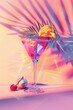 © Thitaya - Vibrant Cocktail with Citrus and Cherry