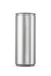© Kuzmick - 250ml clean aluminum beverage drink soda slim can isolated. Transparent PNG image.