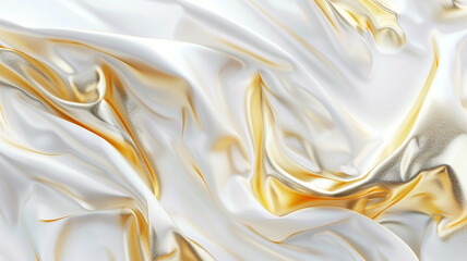 Wall Mural - luxurious empty gold white background