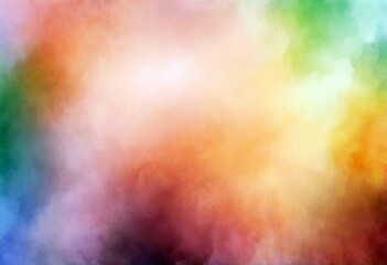 Wall Mural - 'light blurred pattern background watercolor style gradient abstract texture design water sky summer