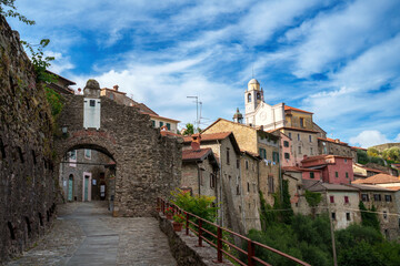 Mulazzo, historic town in Lunigiana, Tuscany