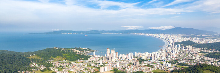 Wall Mural - Itapema Beach in Santa Catarina. Web banner.