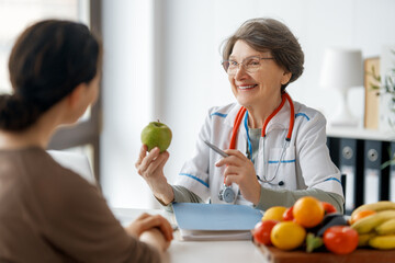 Wall Mural - doctor is working in medicine office