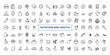 © Rubbble - Nutrition and Healthy food Vector Icons. Contains related to Caunt Calories, Palm oil free, Zero thans fat, Probiotics and more. Outline icons collection.