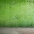 Green wall texture rough background dark concrete floor old grunge background painted color stucco texture with copy space