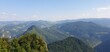 view from the Three Crowns. Pieniny