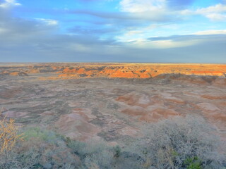 Canvas Print - Beautiful Landscape Painted desert Arizona USA
