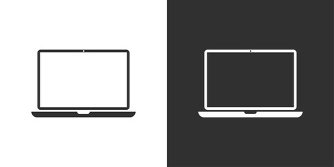 Laptop sign icon vector illustration design