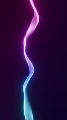 Wall Mural - abstract colorful futuristic animated wave lines background, 4k seamless loop backdrop video as technology concept	