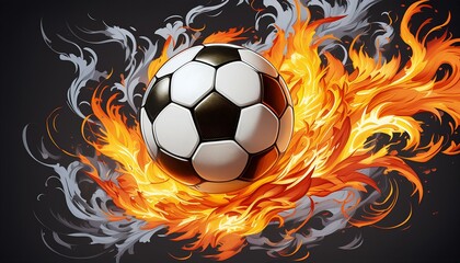 burning ball soccer ball in flames soccer ball in fire soccer ball in fire