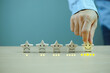 © MT.PHOTOSTOCK - Customer review good satisfaction feedback survey concept. User give 5 star rating to service experience, online application. Customer evaluate best quality of reputation consumer ranking of business