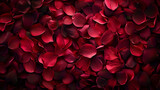 Fototapeta Las - red rose petals background