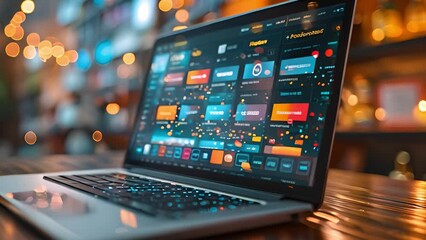 This Navigate and purchase: Shopping cart displayed on computer screen, emblematic of convenient online transactions