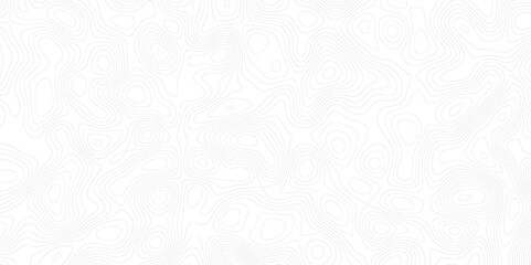Poster - Topographic map background with geographic line map with elevation assignments.Modern design with White topographic wavy pattern design. Paper Texture Imitation of a Geographical map shades .