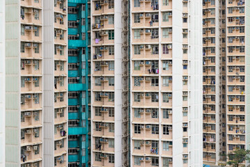 Canvas Print - Hong Kong public house building facade