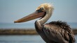 pelican on the pier
