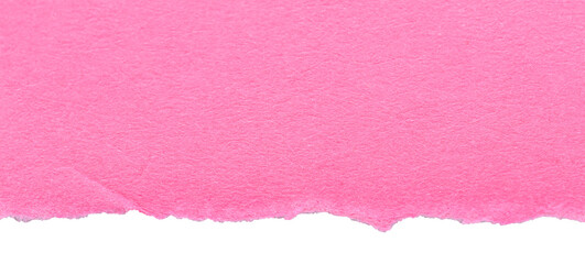 Wall Mural - piece of blank pink paper note