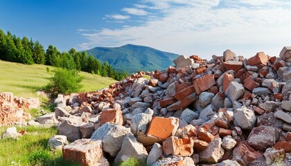 Wall Mural - ruin rubble broken