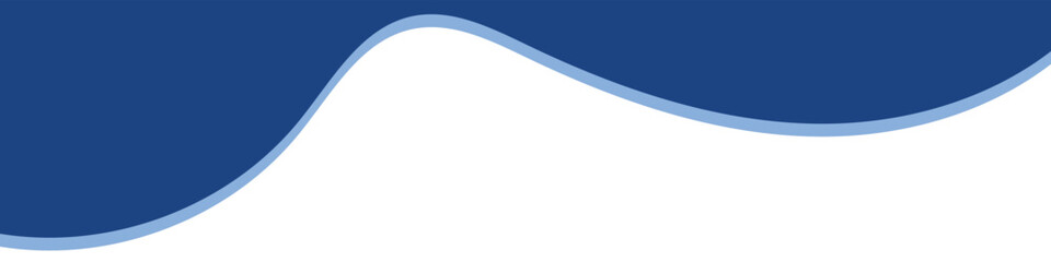 Wall Mural - divider header for app, banners or posters. set of template dividers shapes for website. curve lines