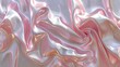   A detailed photo of a pink and white cloth with an abundant layer of the same colors