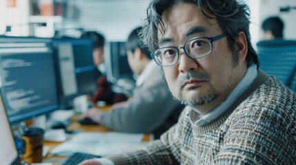 Japanese Male Software Developer