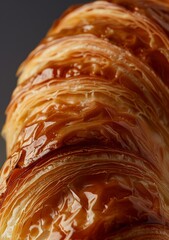 Wall Mural -  croissant macro shot