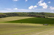 A rural South Downs view on a sunny spring day