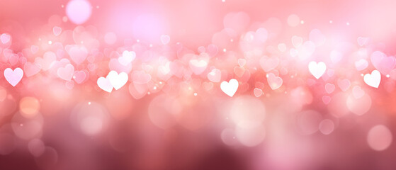 Wall Mural - Valentines day background banner